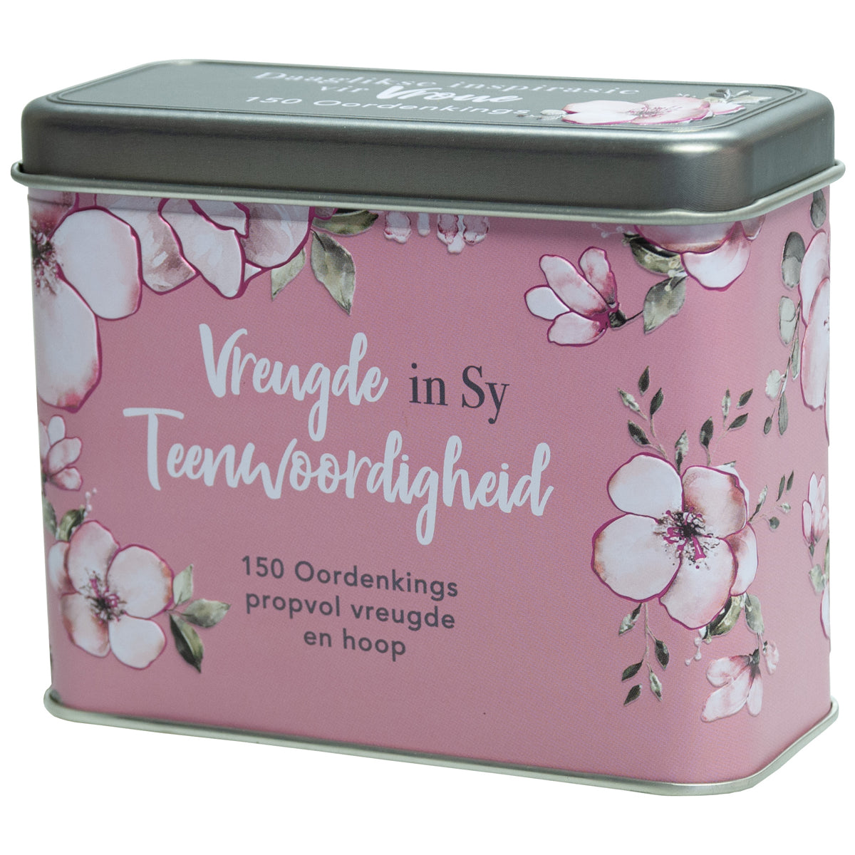 Vreugde In Sy Teenwoordigheid Afrikaans Cards In Tin