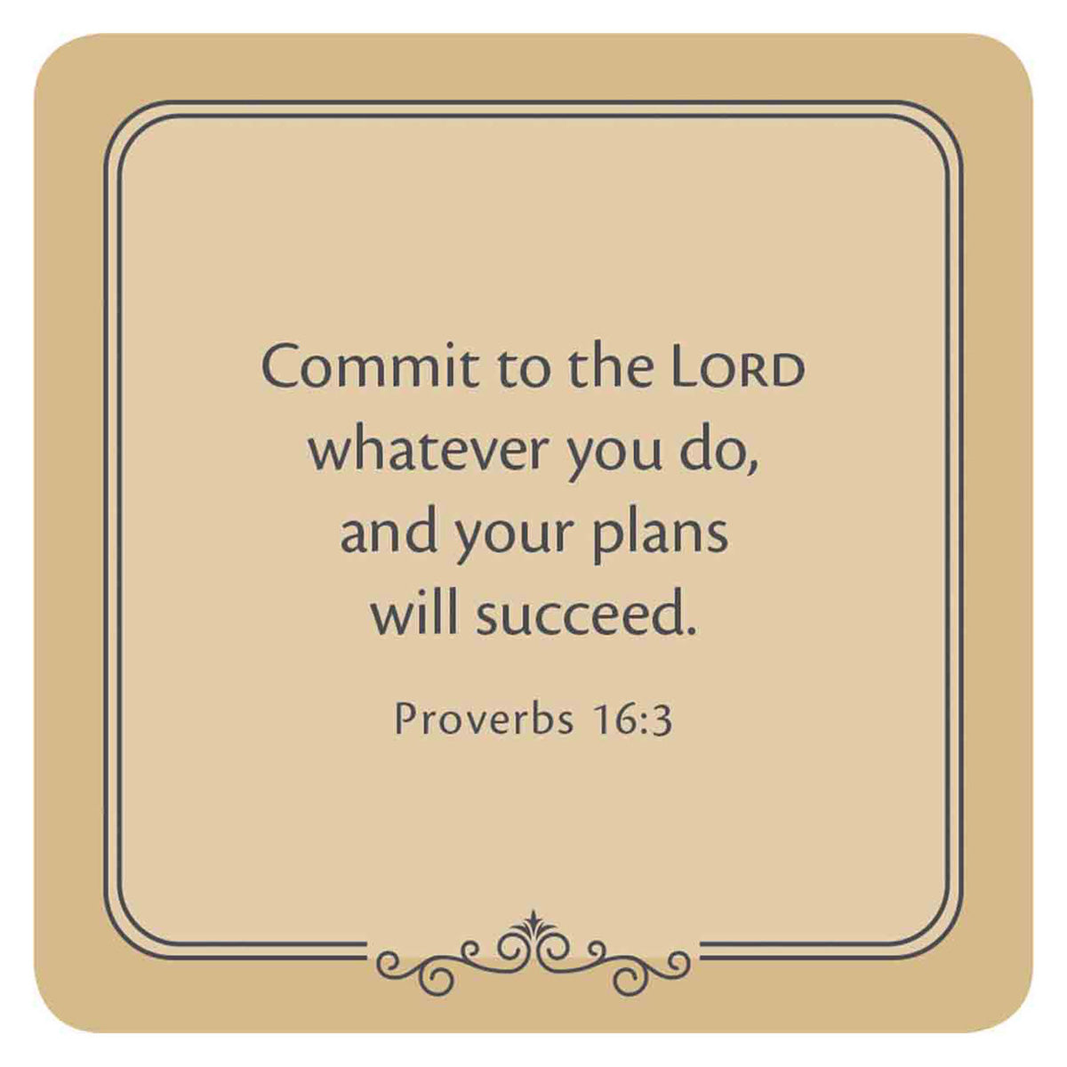 A Word For Today Cards In Black And Gold Tin