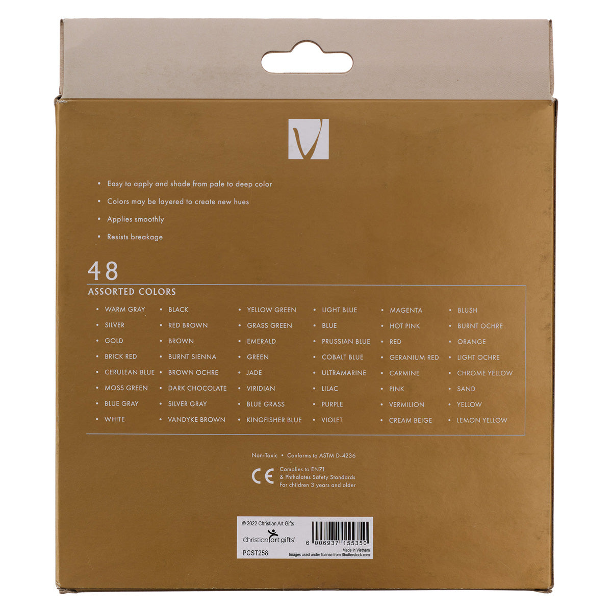 Veritas Coloring Pencils (Set Of 48)(Coloring Pencils)