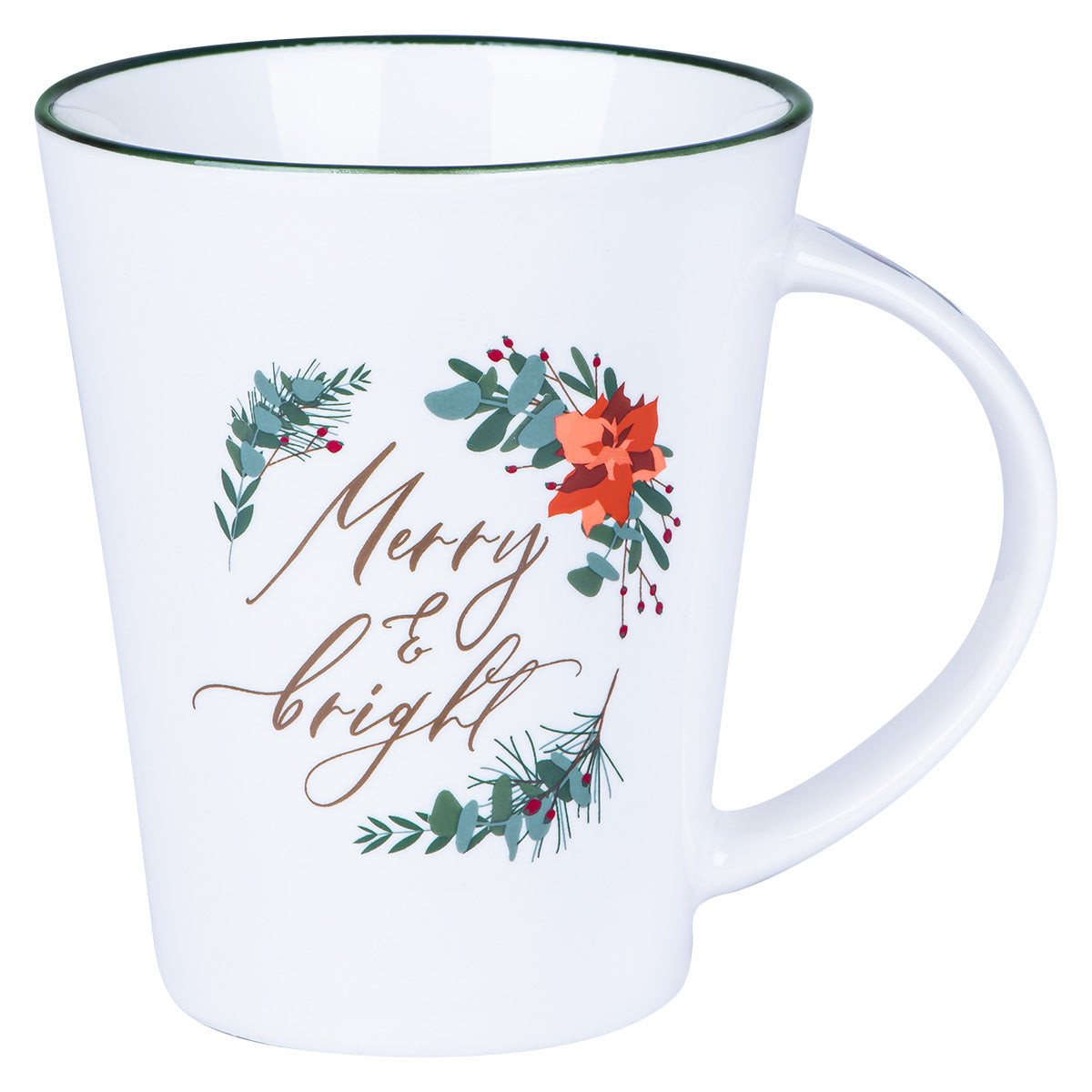 Merry And Bright Ceramic Mug