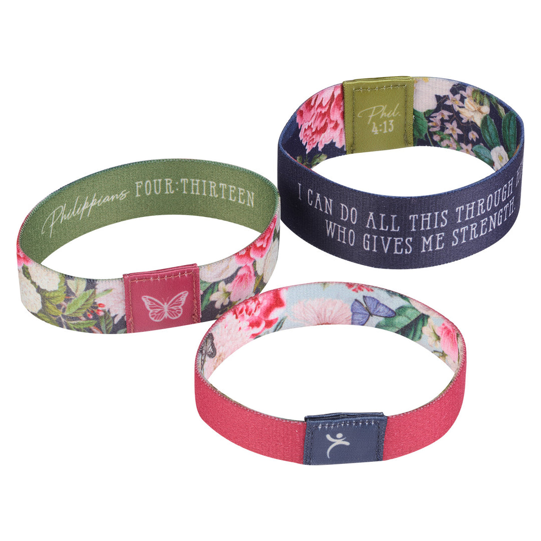 She Believed She Could (Pack Of 3)(Elastic Wristbands)