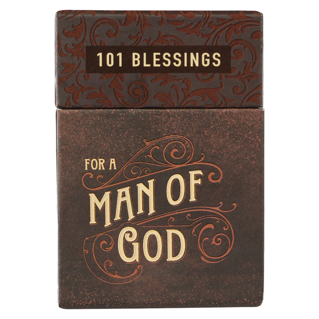 101 Blessings For A Man Of God Boxed Cards