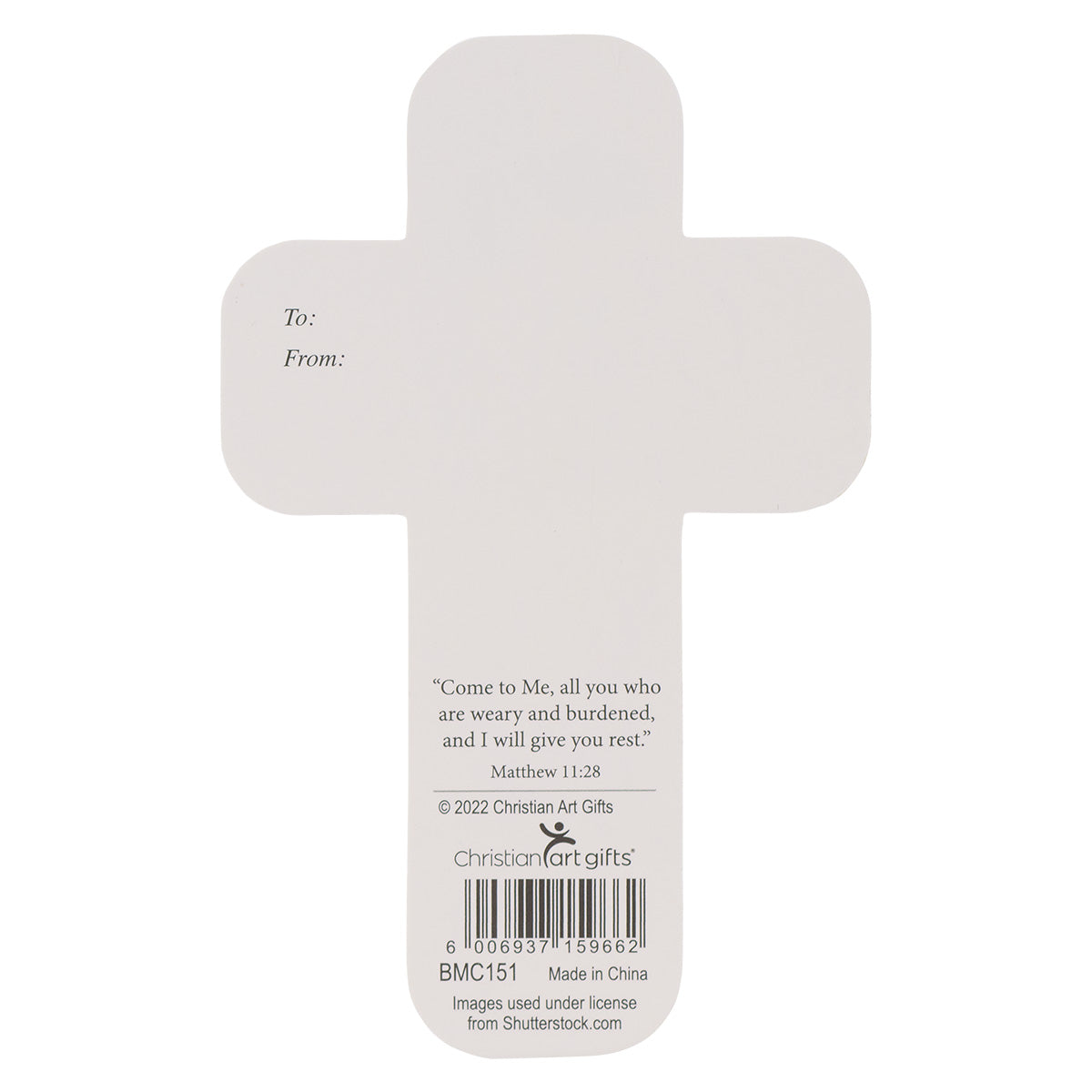 My Grace Is Sufficient For You Cross Bookmark Set Of 6 - 2 Corinthians 12:9