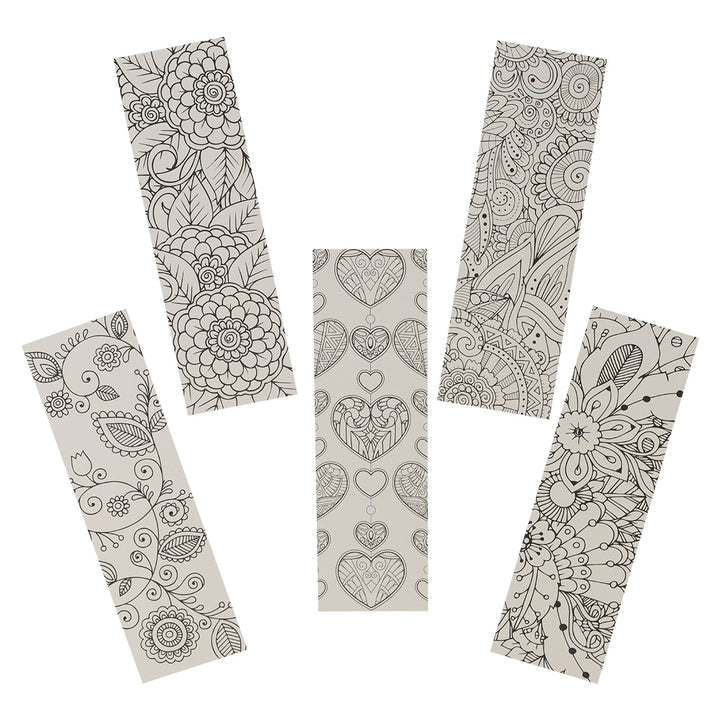 Faith Set Of 5 Coloring Bookmarks