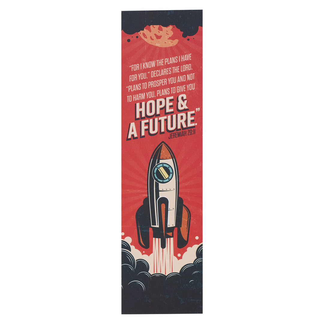 For I Know The Plans Pack Of 10 Sunday School Bookmark - Jeremiah 29:11