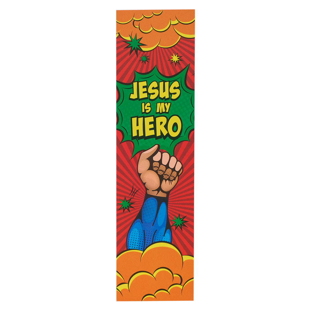 Jesus Is My Hero Pack Of 10 Sunday School Bookmark - Luke 19:10