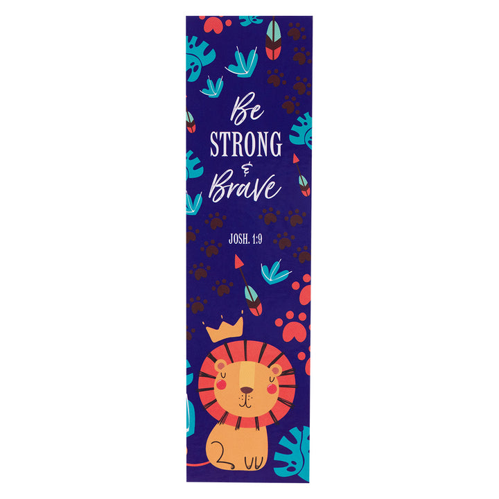 Be Strong And Brave Pack Of 10 Sunday School Bookmark - Joshua 1:9