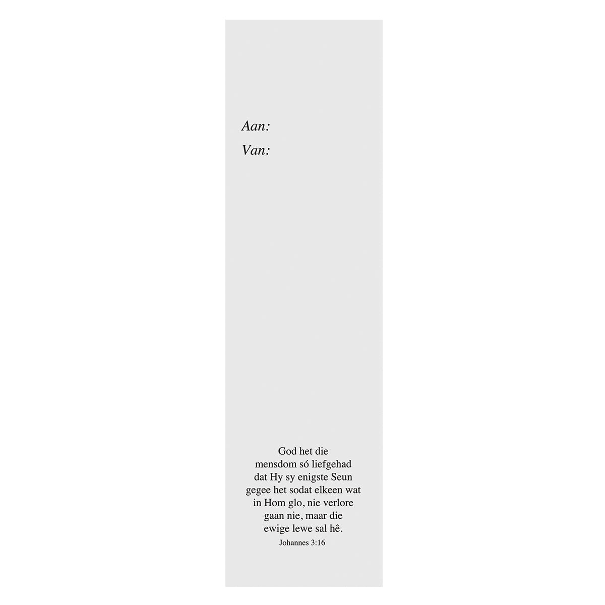 Die Padkaart Tot Verlossing Pack Of 10 Sunday School Bookmark - Romans 10:9