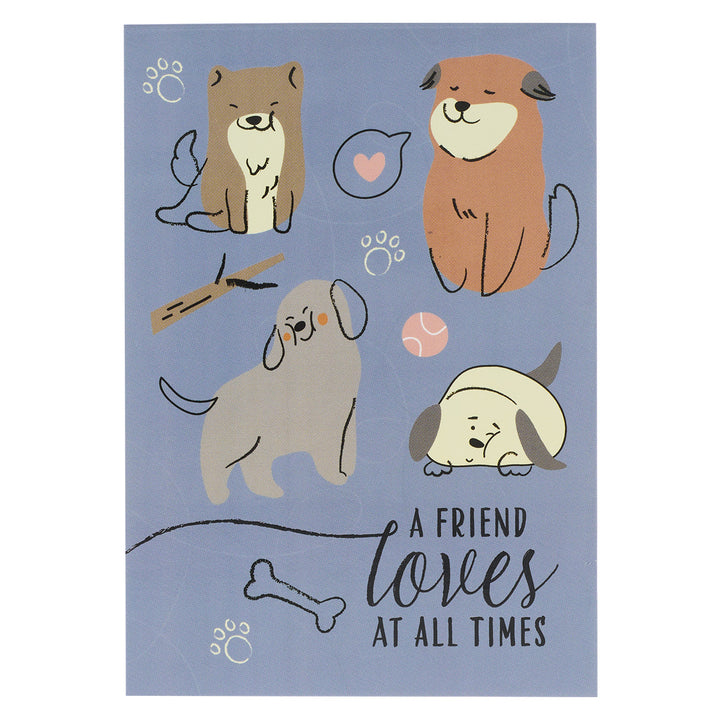 A Friend Loves At All Times Pet Notepad