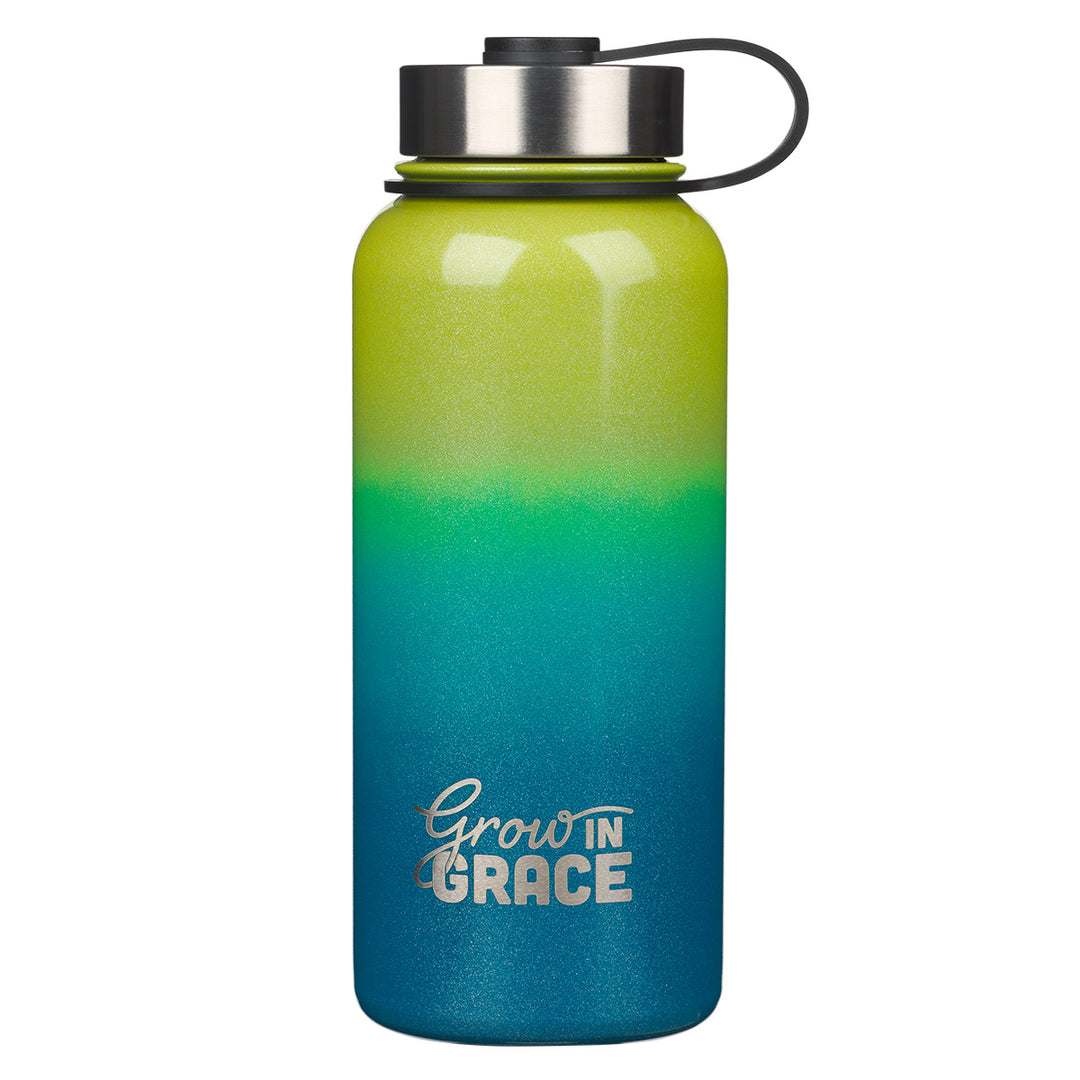 Grow In Grace Stainless Steel Water Bottle