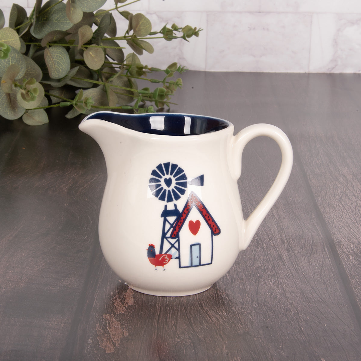 Ek En My Huis Sal Die Here Dien Afrikaans Ceramic Milk Jug - Josua 24:15