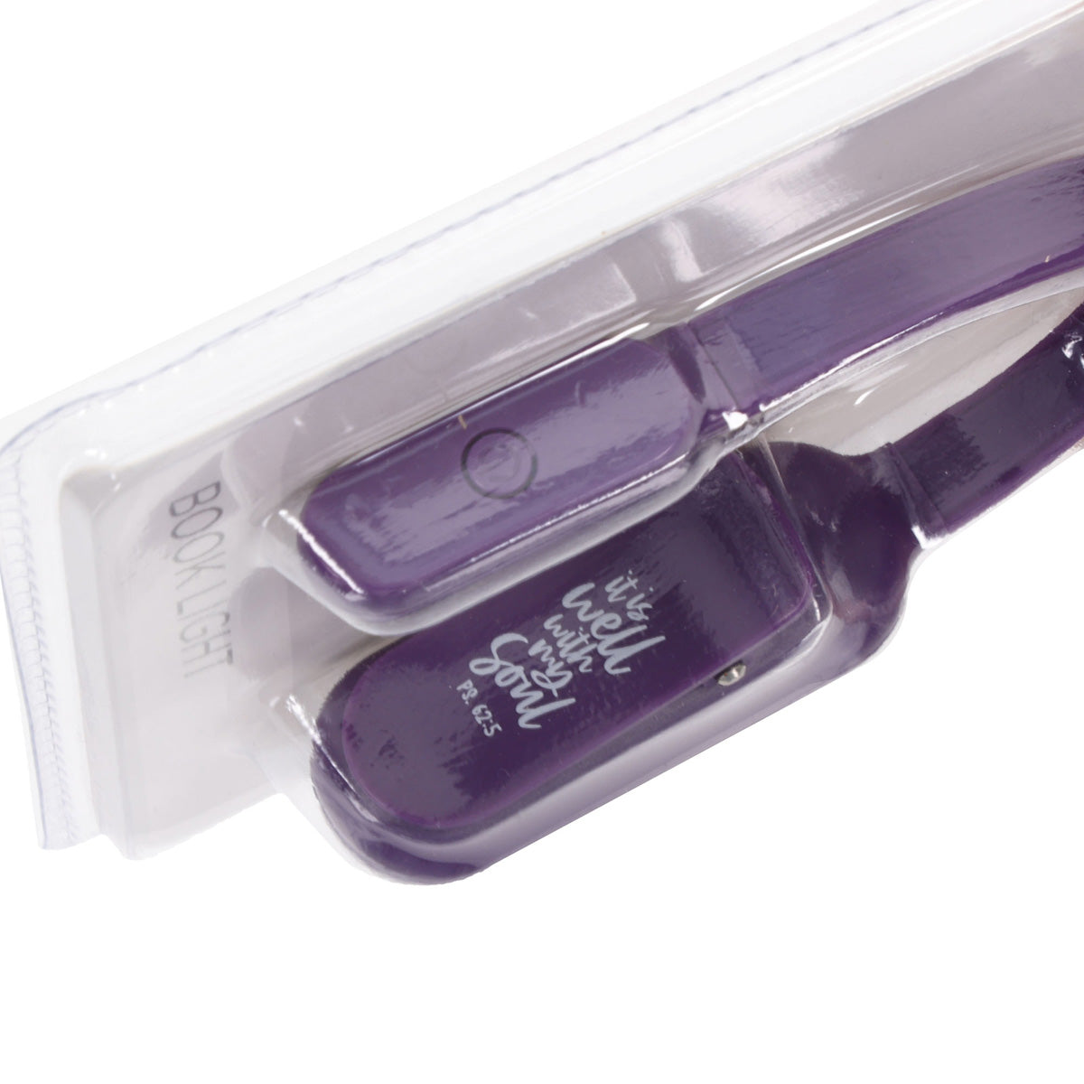 It Is Well With My Soul Purple Book Light - Psalms 62:5