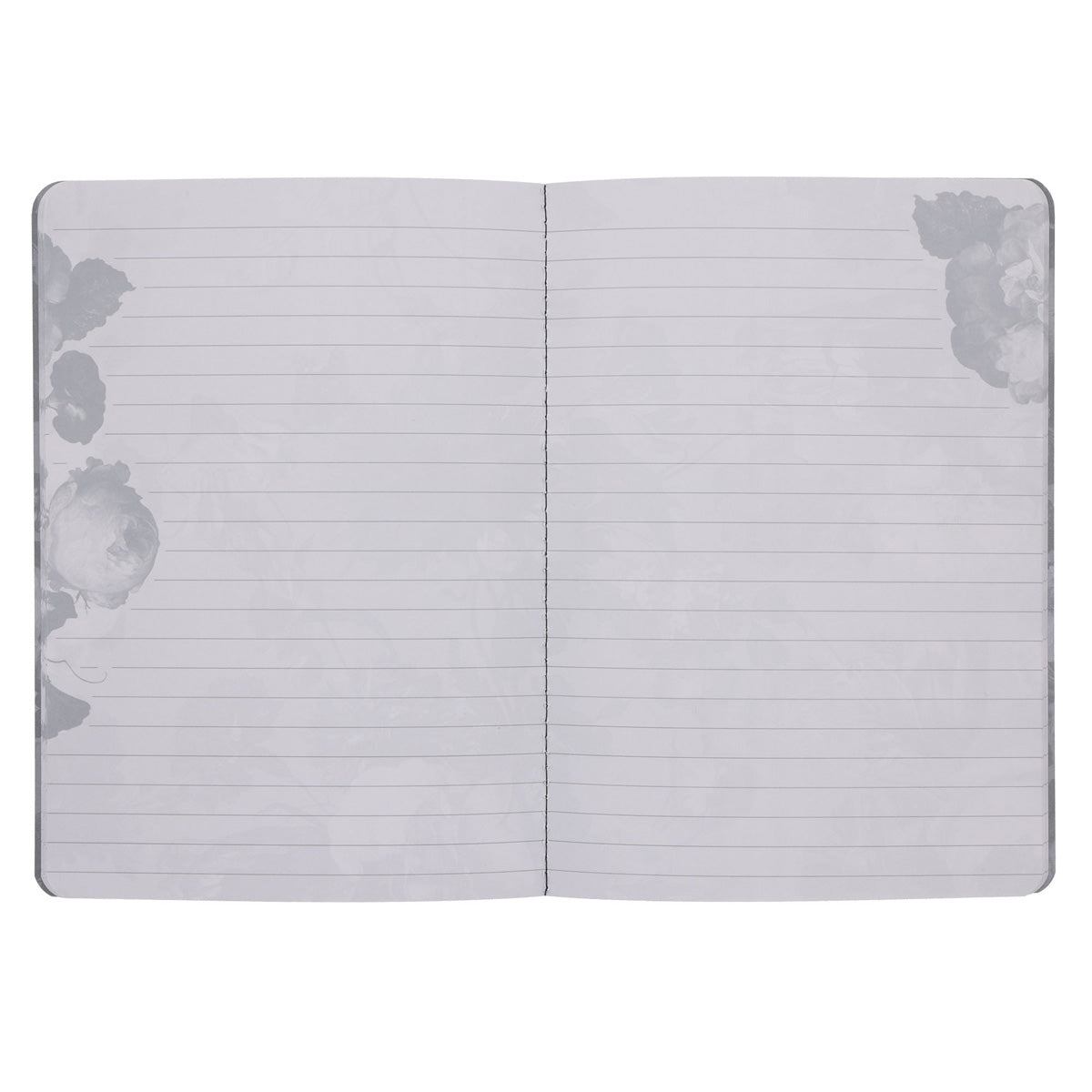 Be Still and Know Midnight Floral Notebook