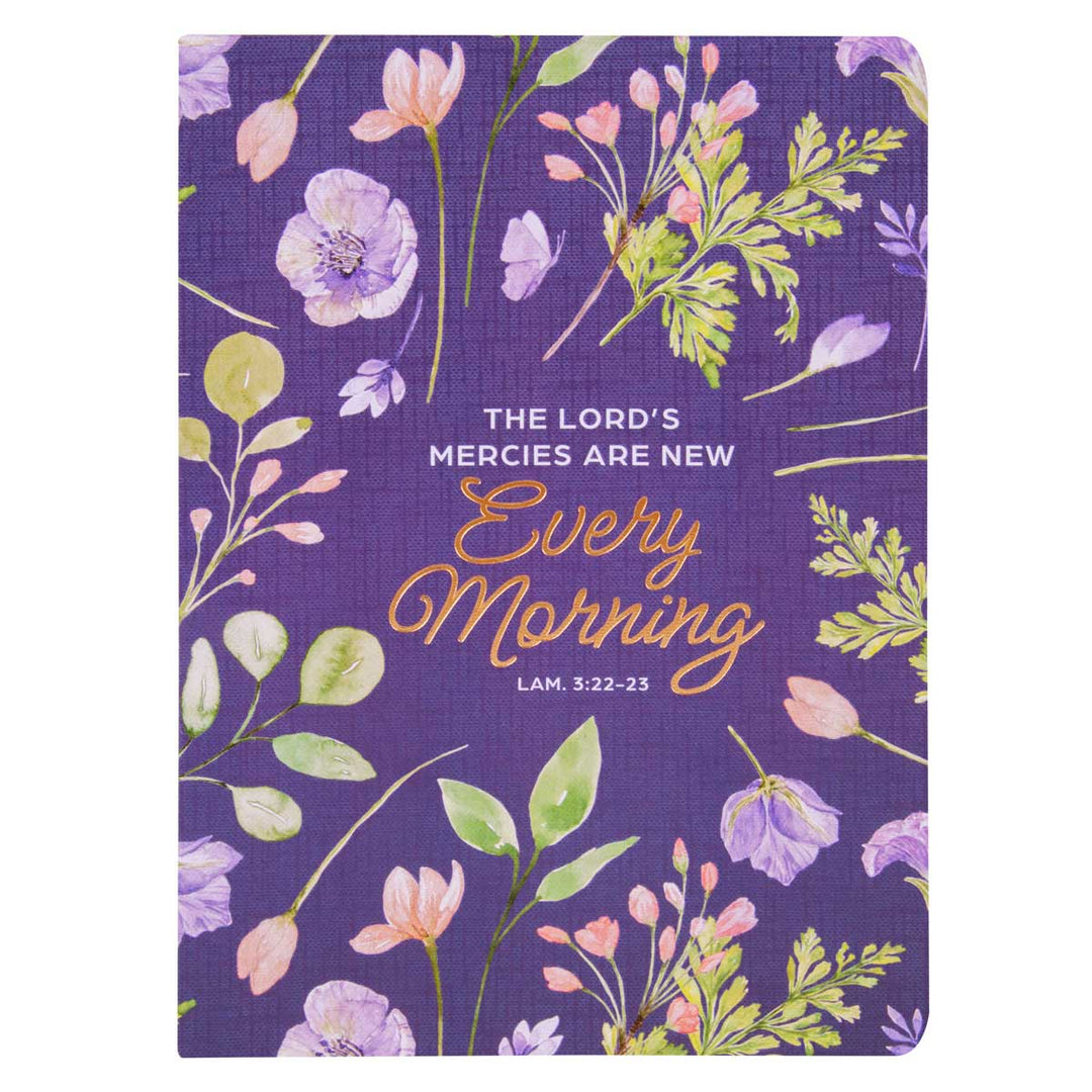 The Lord's Mercies Are New Every Morning Large Notebook