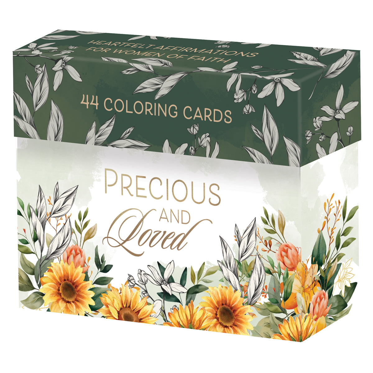 Precious and Loved: Heartfelt Affirmations for Women of Faith Coloring Boxed Cards