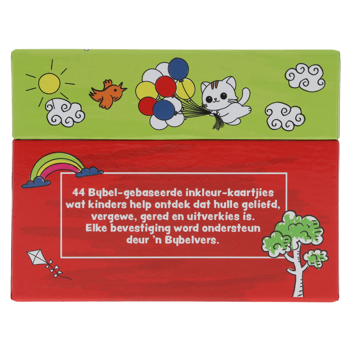 Jesus Het My Lief Afrikaans Coloring Boxed Cards for Children