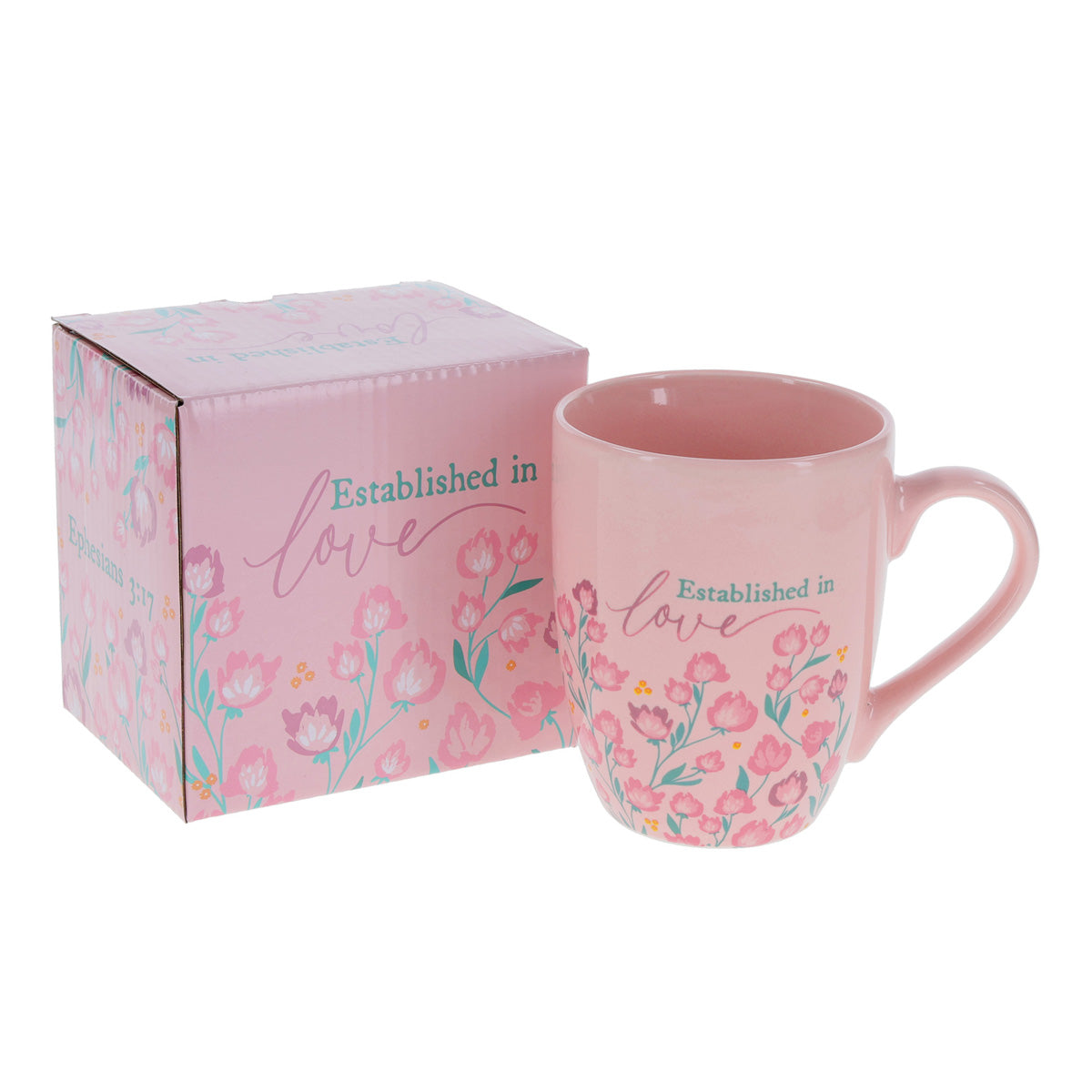 Established in Love Pink Ceramic Mug