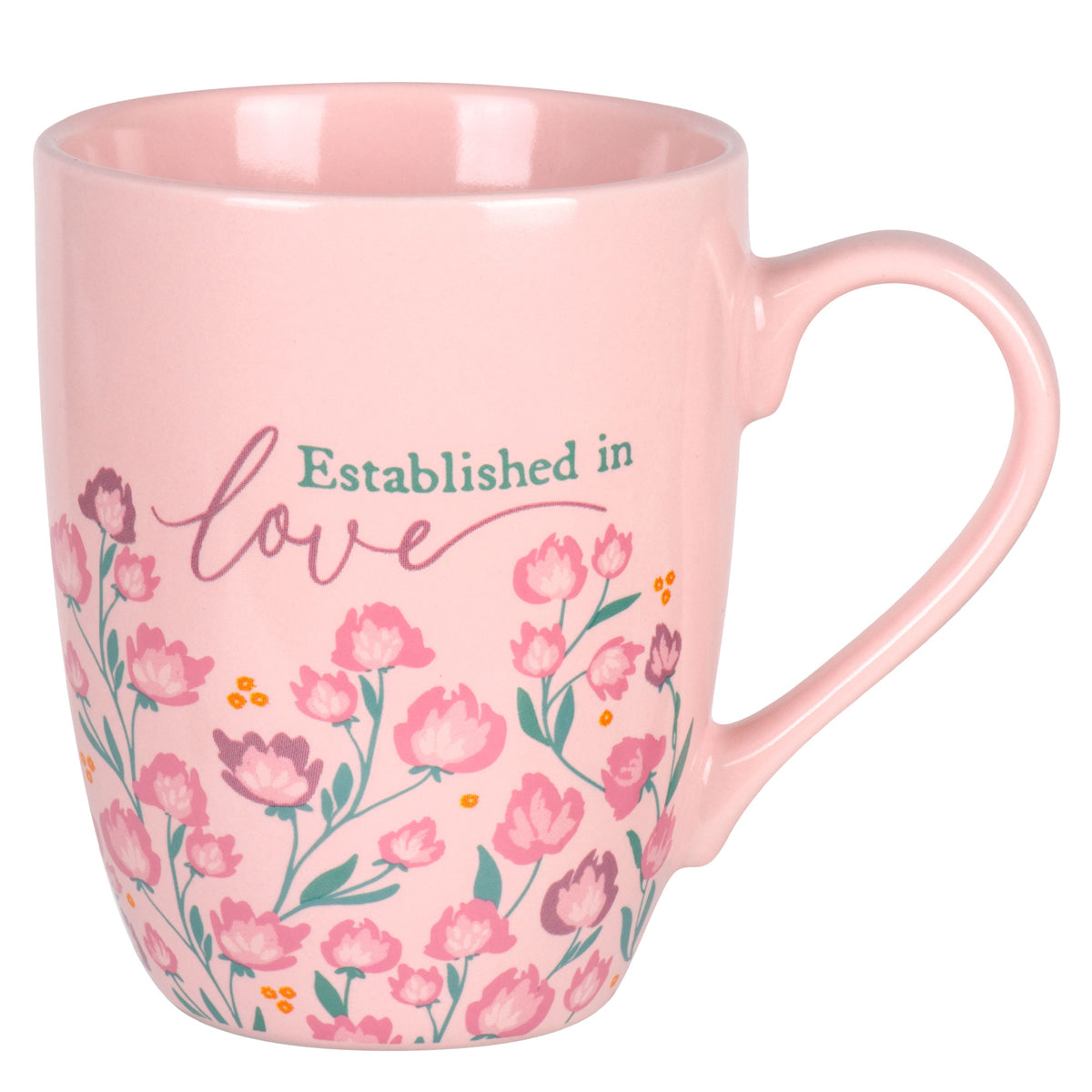 Established in Love Pink Ceramic Mug