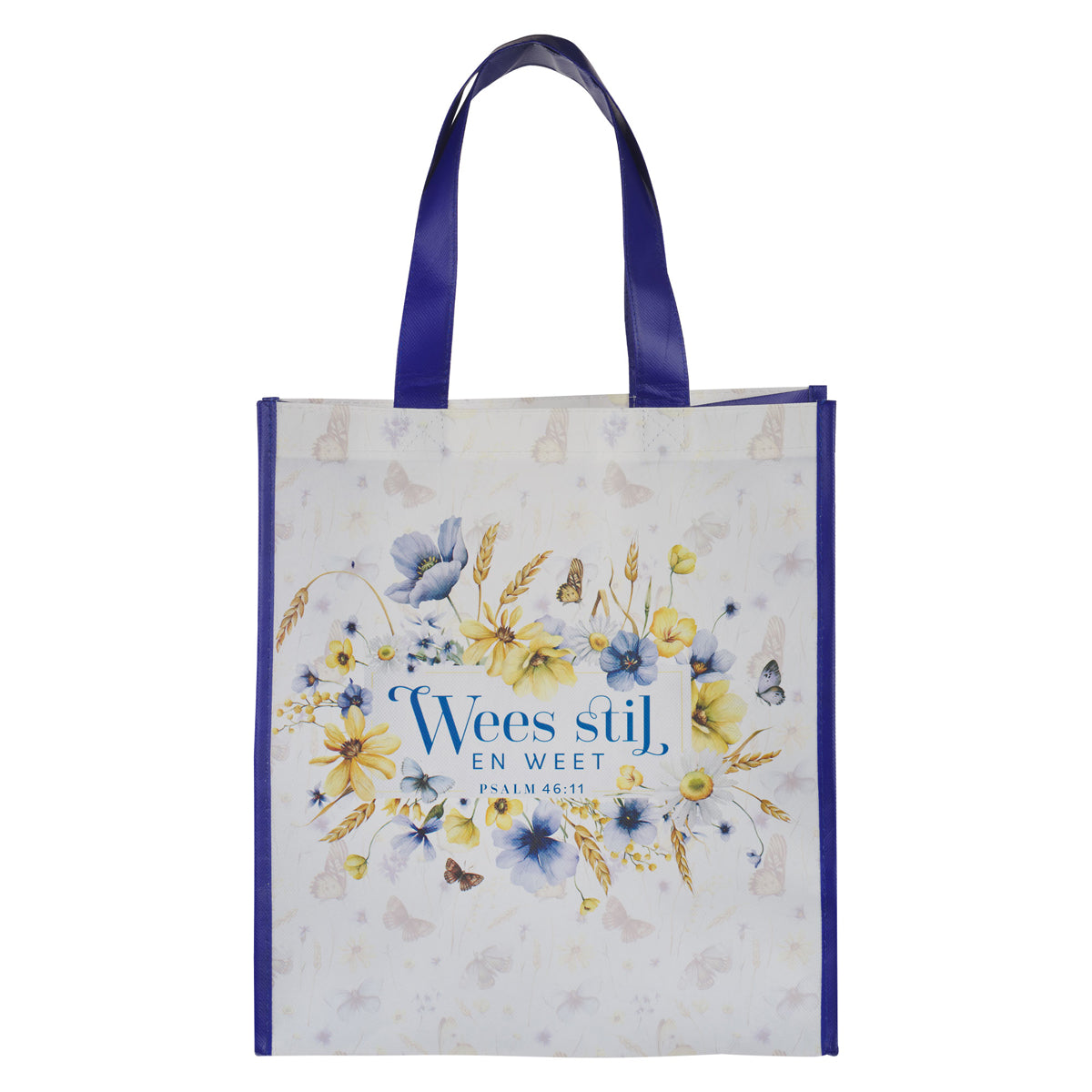 Wees Stil en Weet Afrikaans Non-Woven Tote Bag