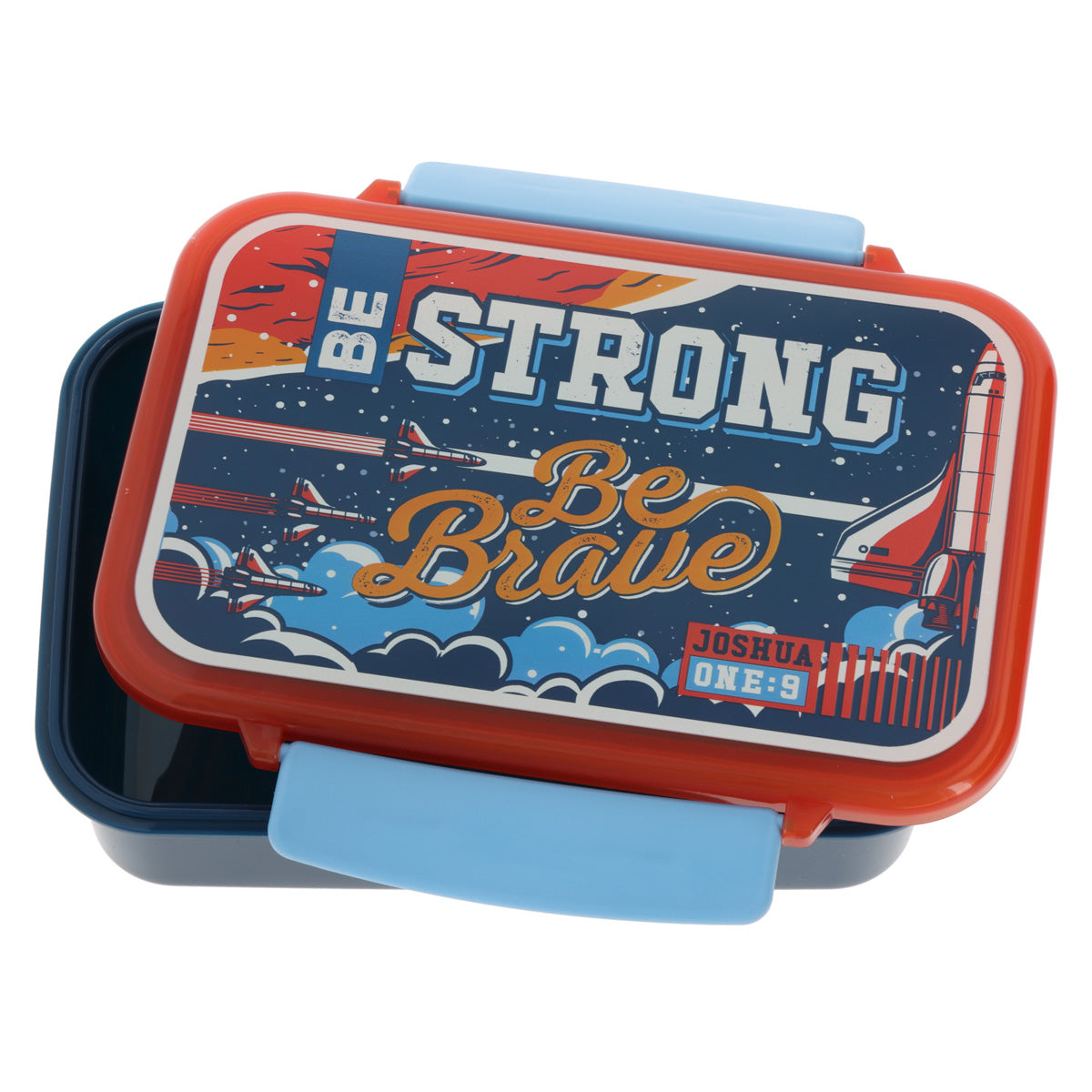 Be Strong Be Brave Medium Plastic Lunch Box