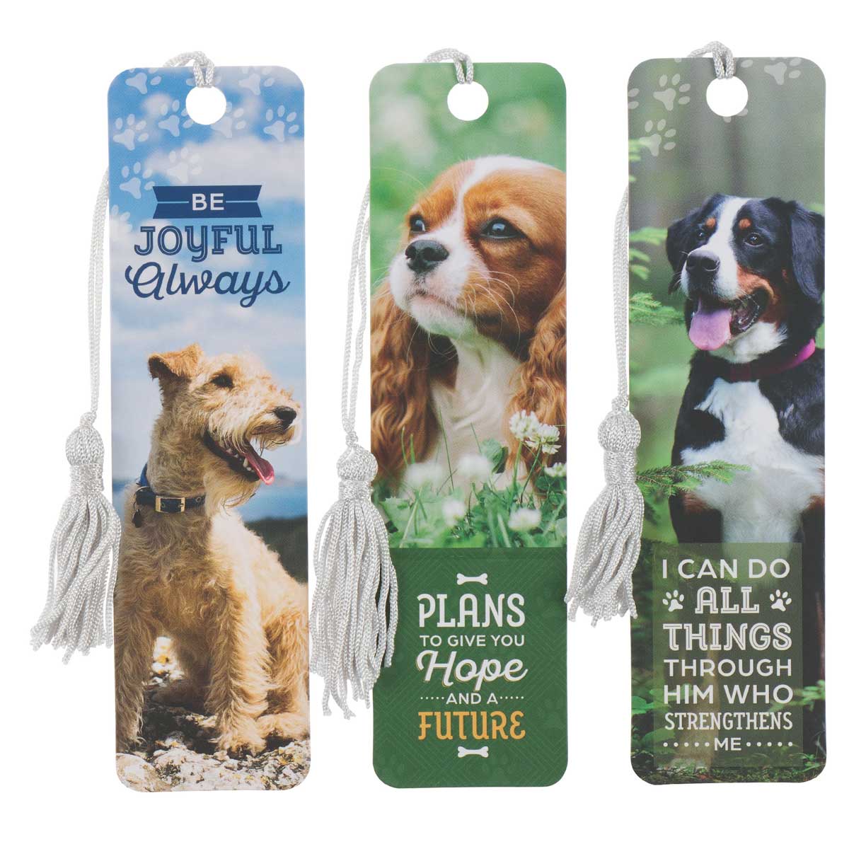 Pets Three-Piece Bookmark with Tassel Set