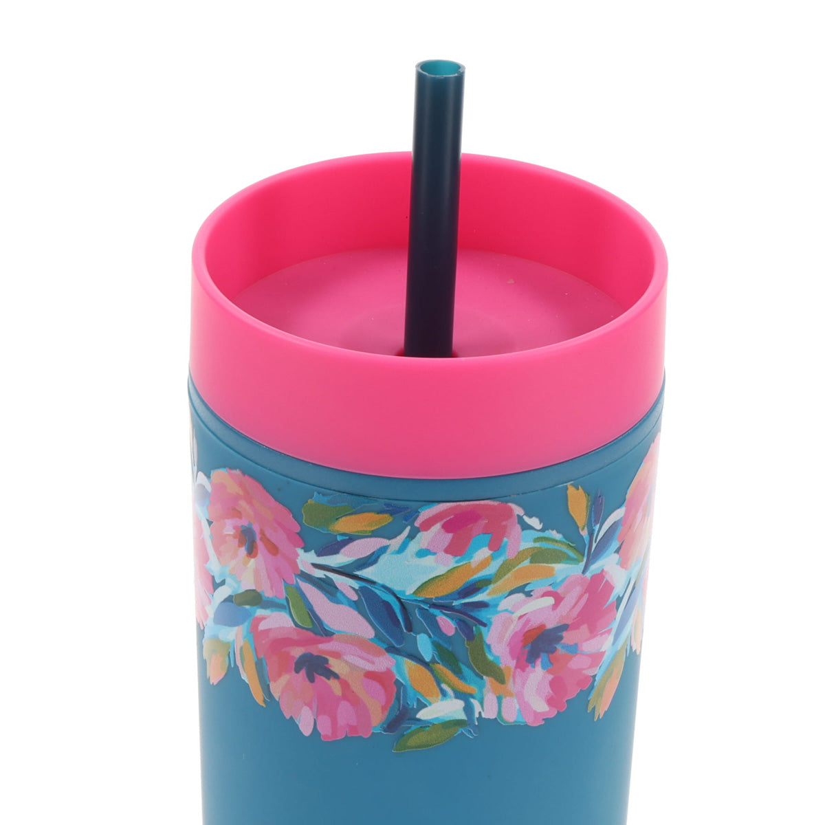 Be Still & Know Plastic Travel Tumbler with Straw