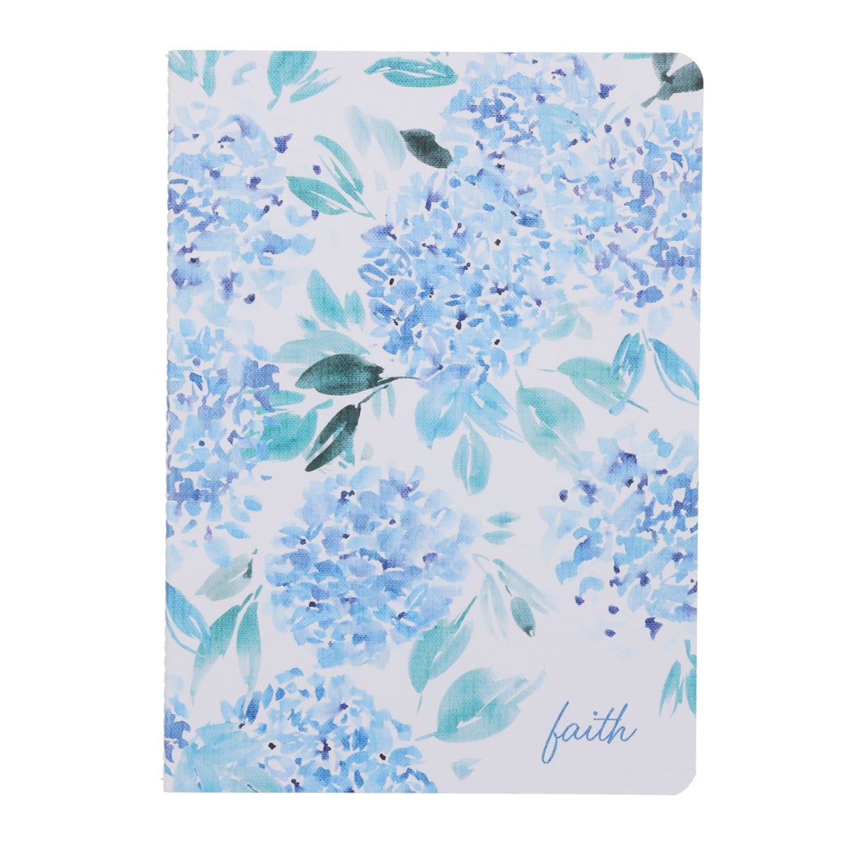 Faith Hydrangea Notebook