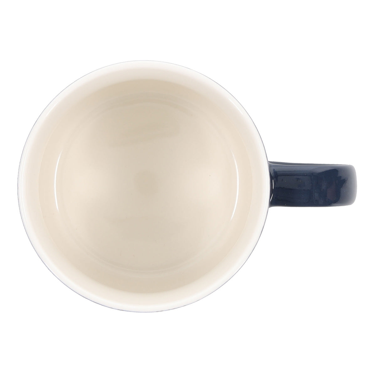 Grace Floral Navy Blue Ceramic Mug