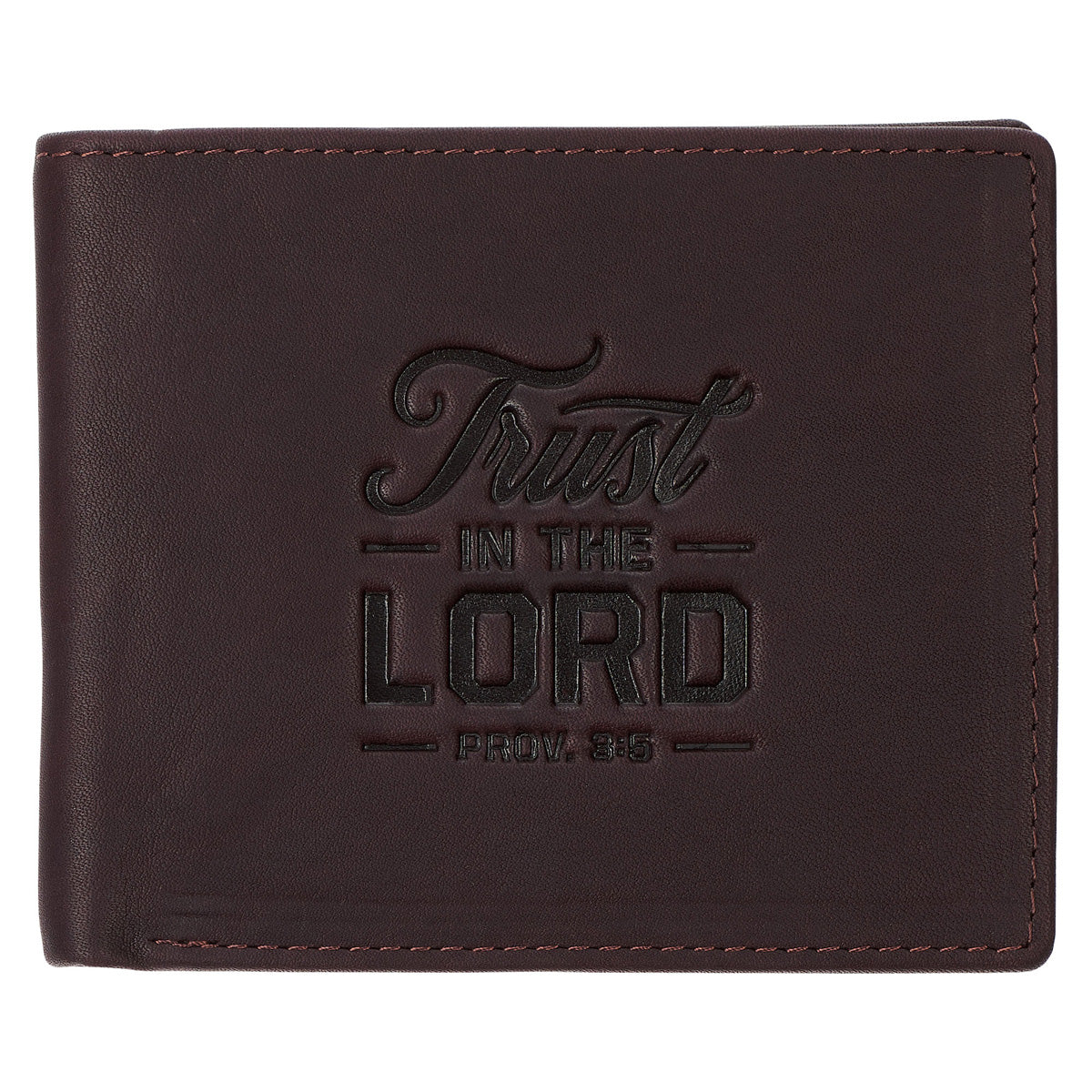 Trust in the Lord Genuine Leather Wallet