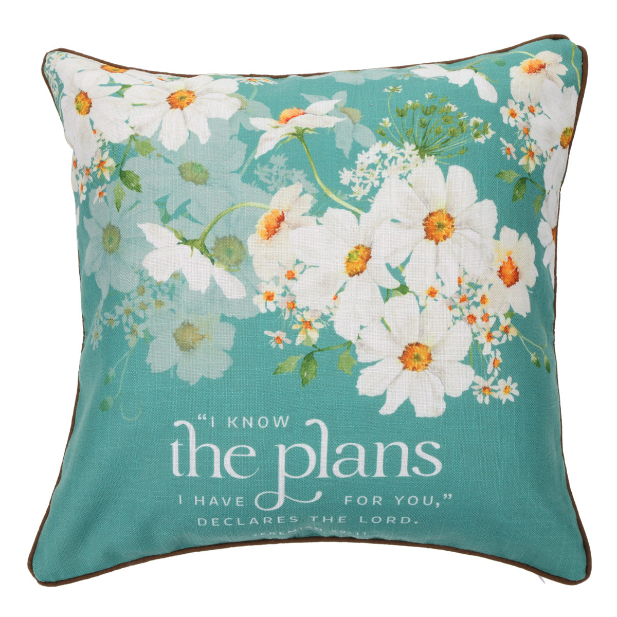 Hope and a Future Two-Piece Square Pillow Case Set