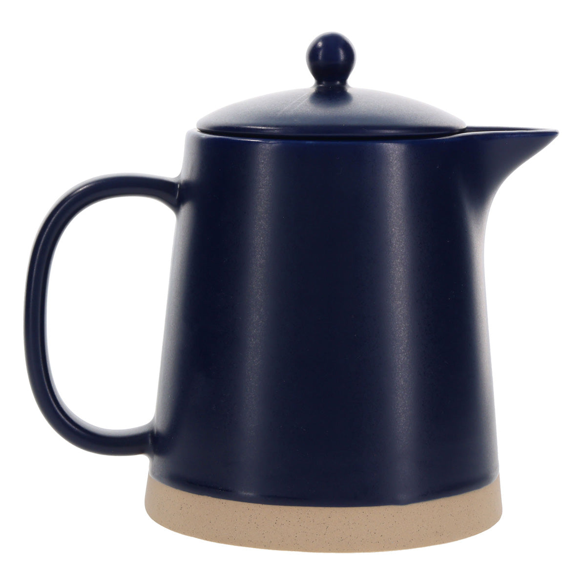 Always Blessed Navy Blue Ceramic Tea Pot
