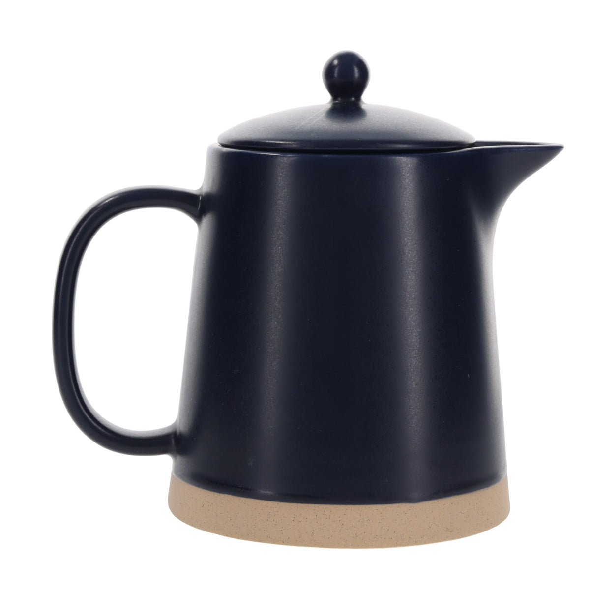 Always Blessed Navy Blue Ceramic Tea Pot