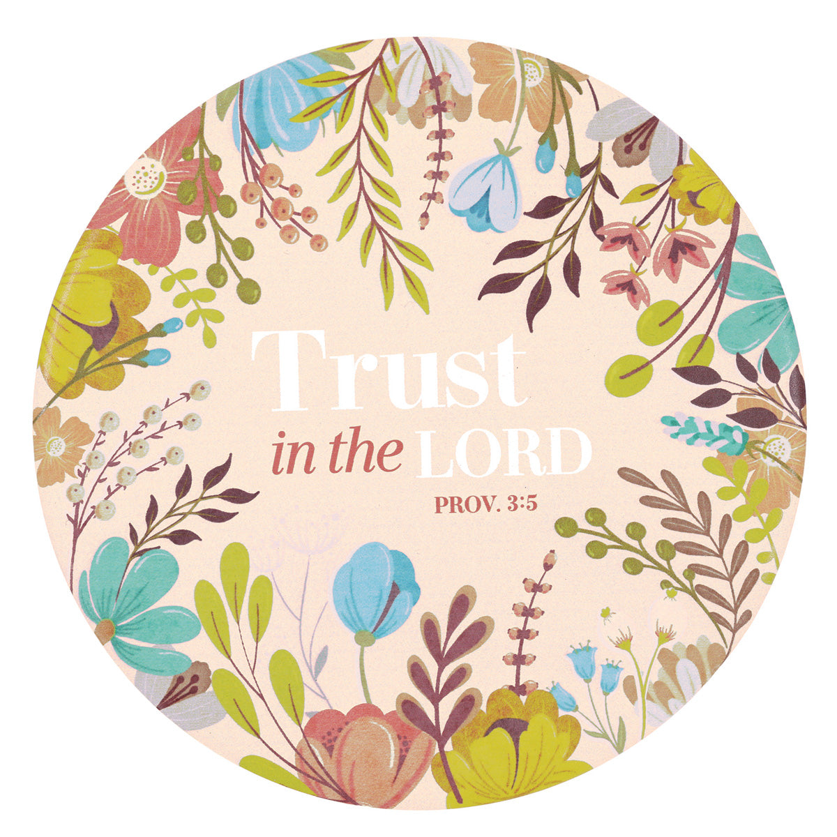 Trust in the Lord Ceramic Trivet