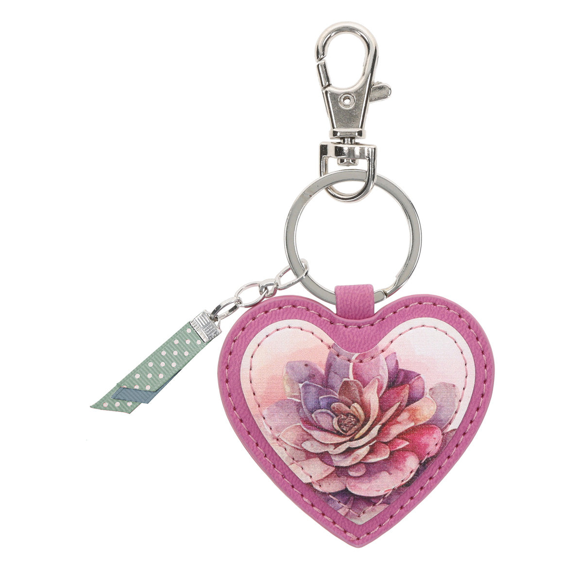 Vind Vreugde in die Here Afrikaans Faux Leather Key Ring with Charm