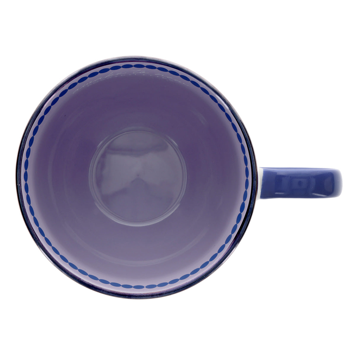 Awake to New Possibilities Ceramic Mug with Purple Interior