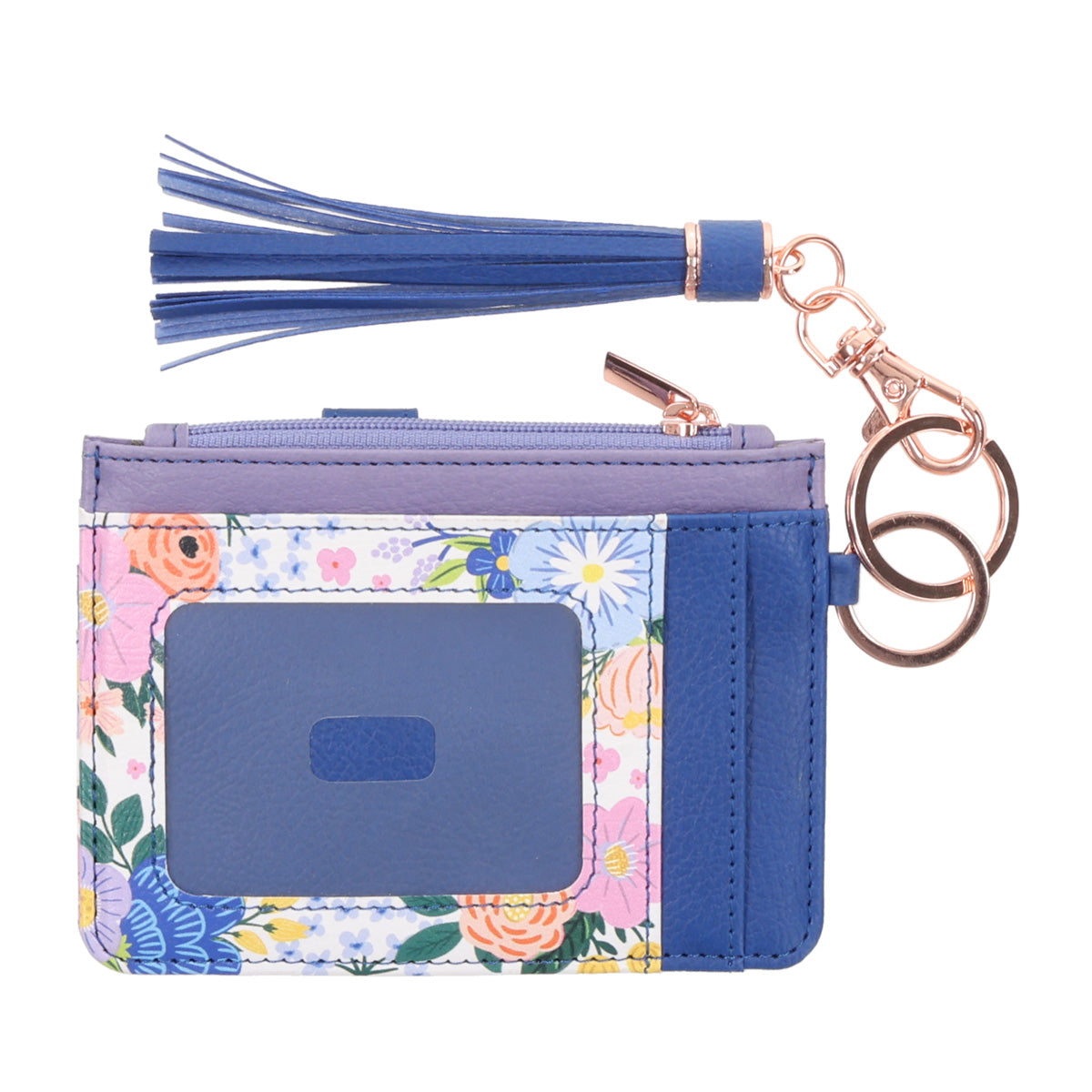 Live Simply, Bloom Wildly Faux Leather Woman's Wristlet Wallet