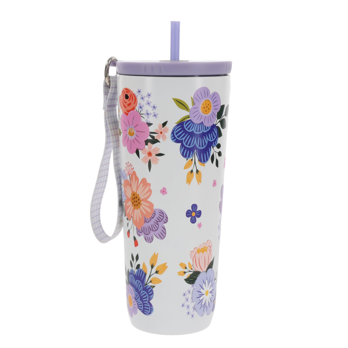 Life Is Pretty Amazing Stainless Steel Travel Mug with Straw