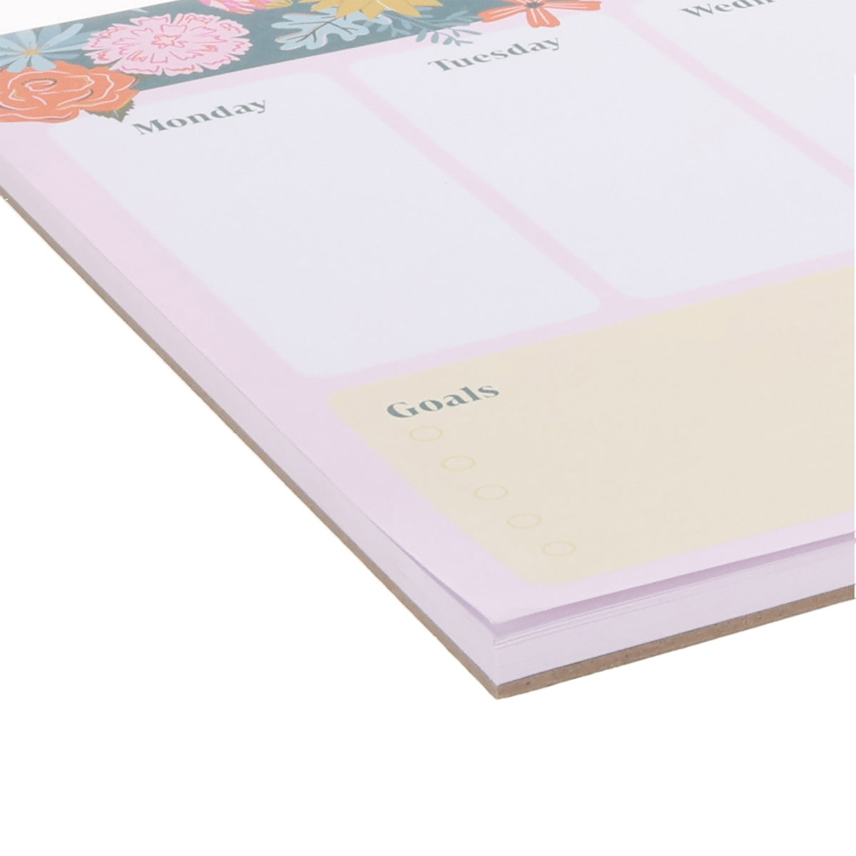 A4 Weekly Desk Planner - Walk by Faith Not by Sight