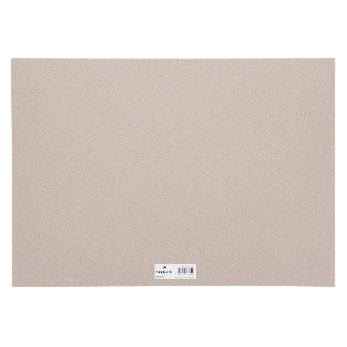 A3 Weekly Desk Planner - As for Me and My House, We Will Serve the Lord