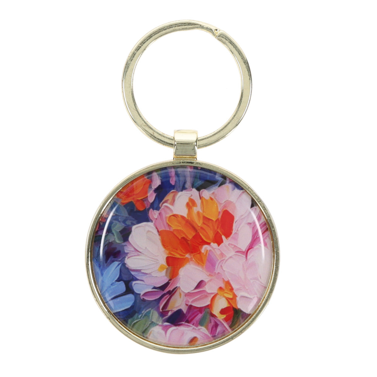 A Sweet Friendship Refreshes the Soul Epoxy Metal Key Ring
