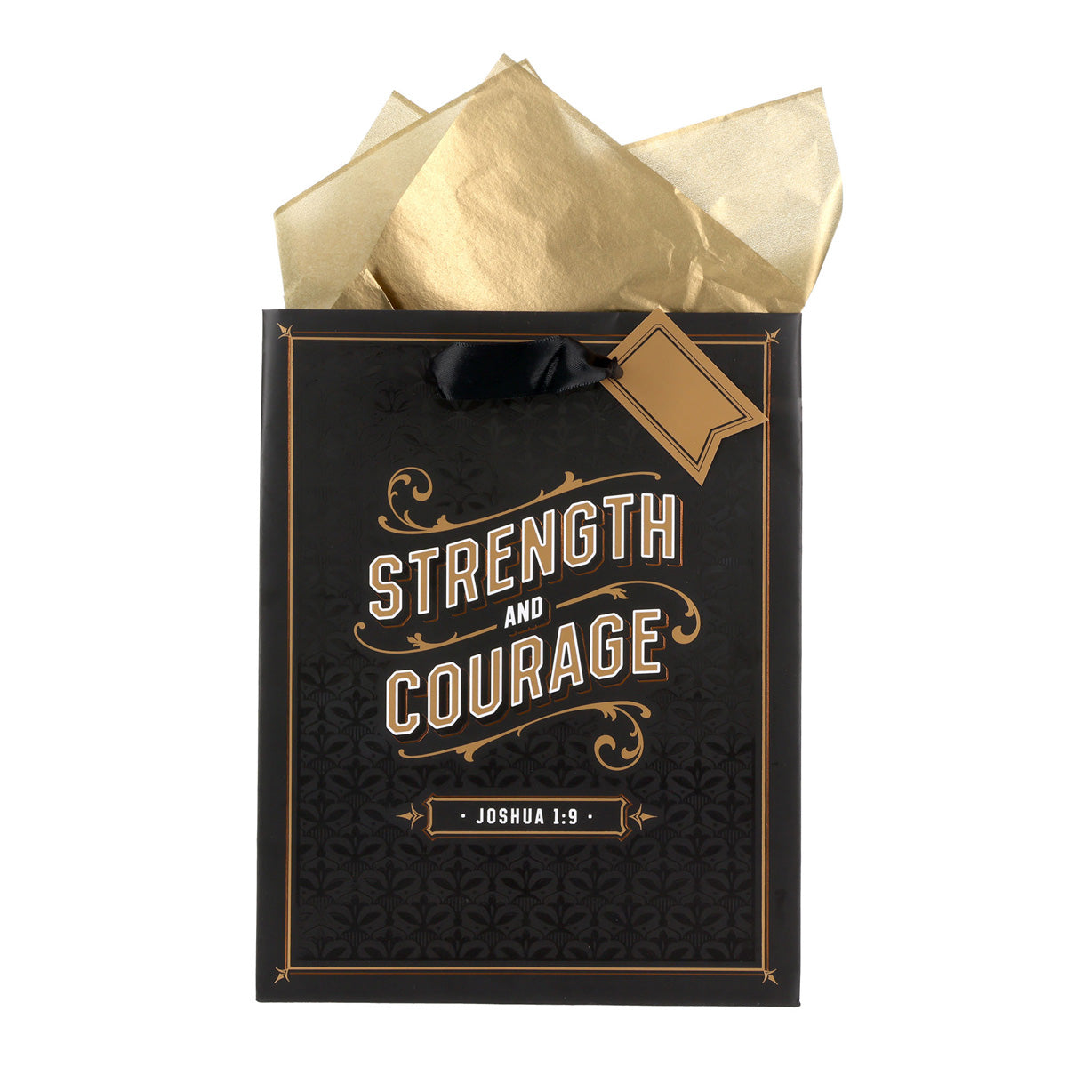 Strength and Courage Medium Gift Bag with Gift Tag