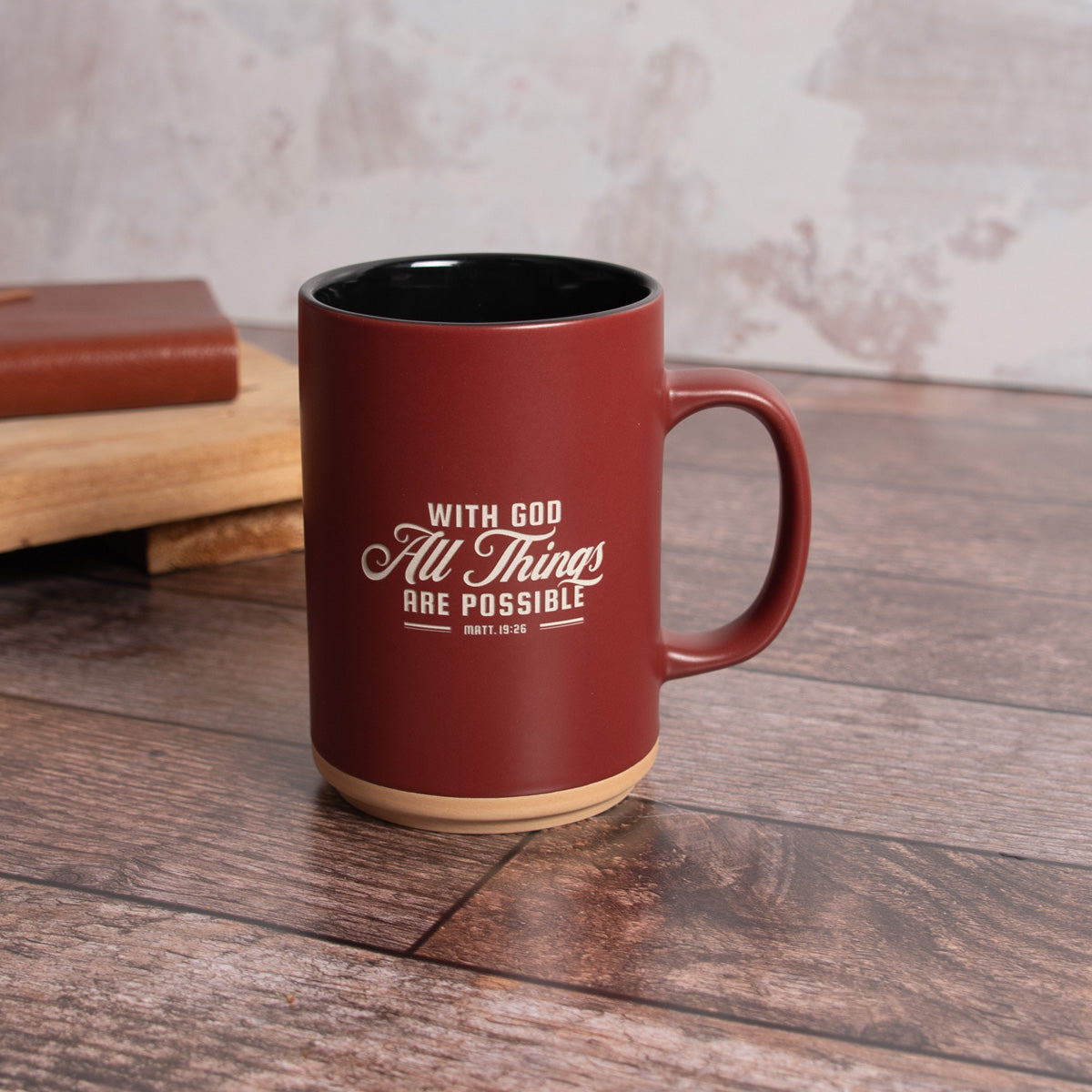 With God All Things Are Possible Ceramic Mug