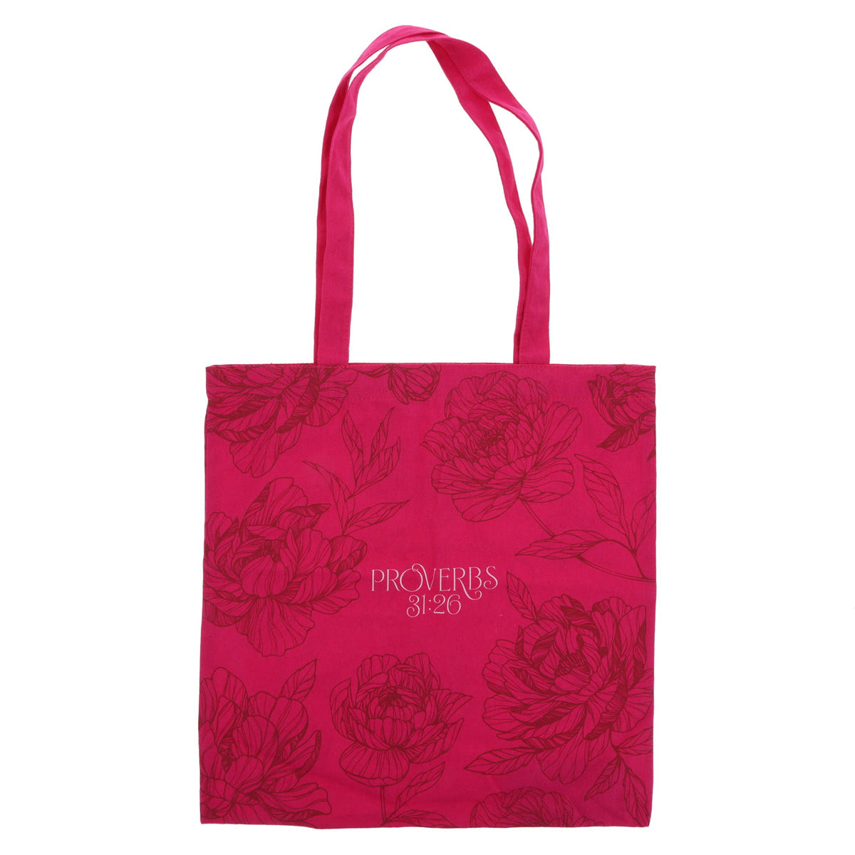 She Speaks with Kindness Canvas Tote Bag