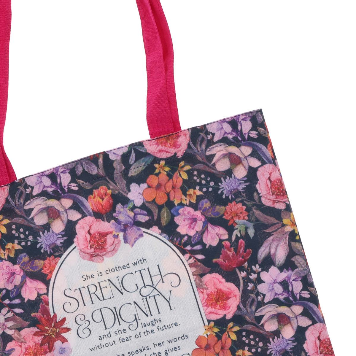 Strength and Dignity Canvas Tote Bag