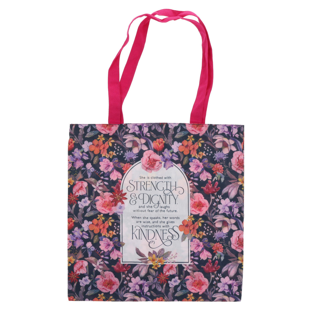 Strength and Dignity Canvas Tote Bag
