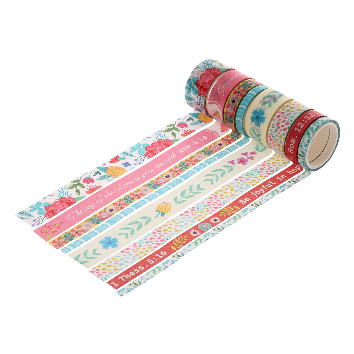 The Joy of the Lord Eight-Piece Washi Tape Set