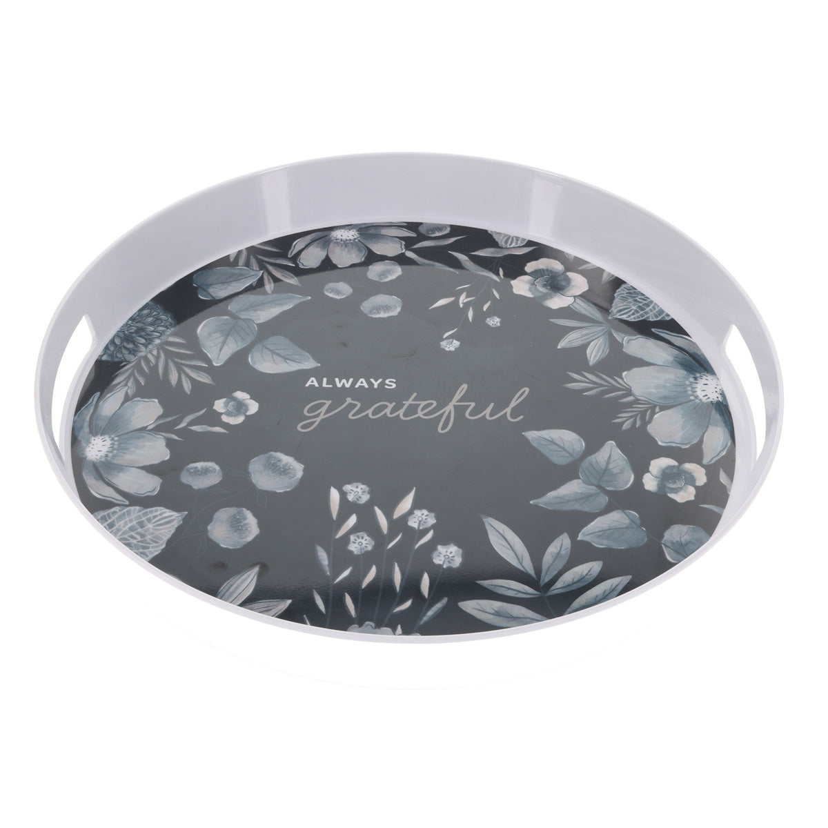 Always Grateful Melamine Serving Tray