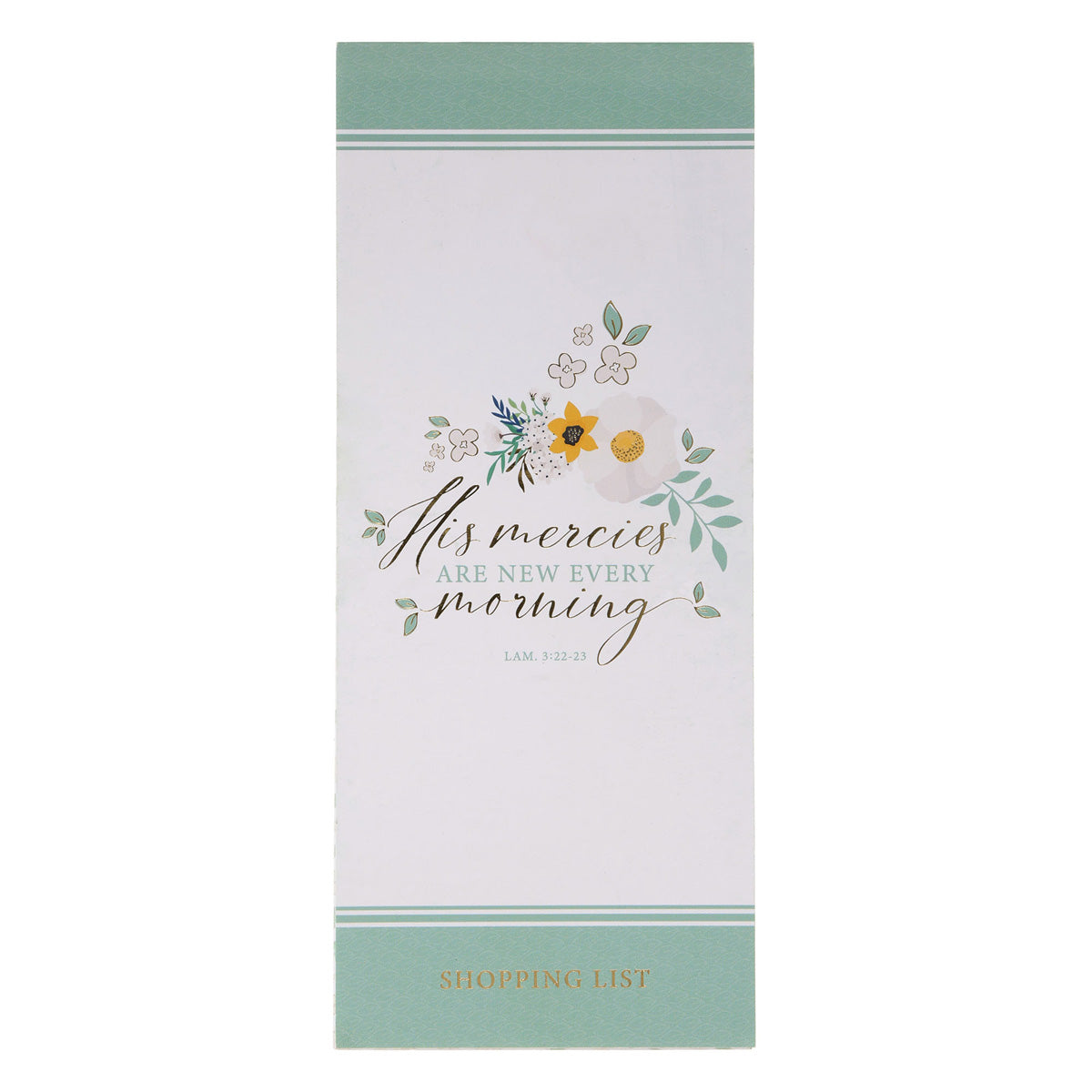 His Mercies Are New Every Morning Magnetic Notepad