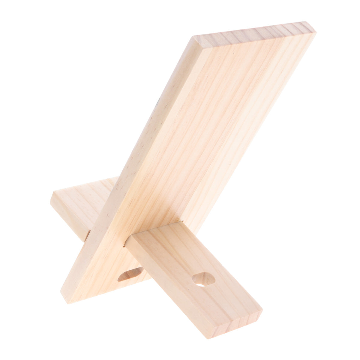 She Is Clothed with Strength and Dignity Wooden Phone Stand