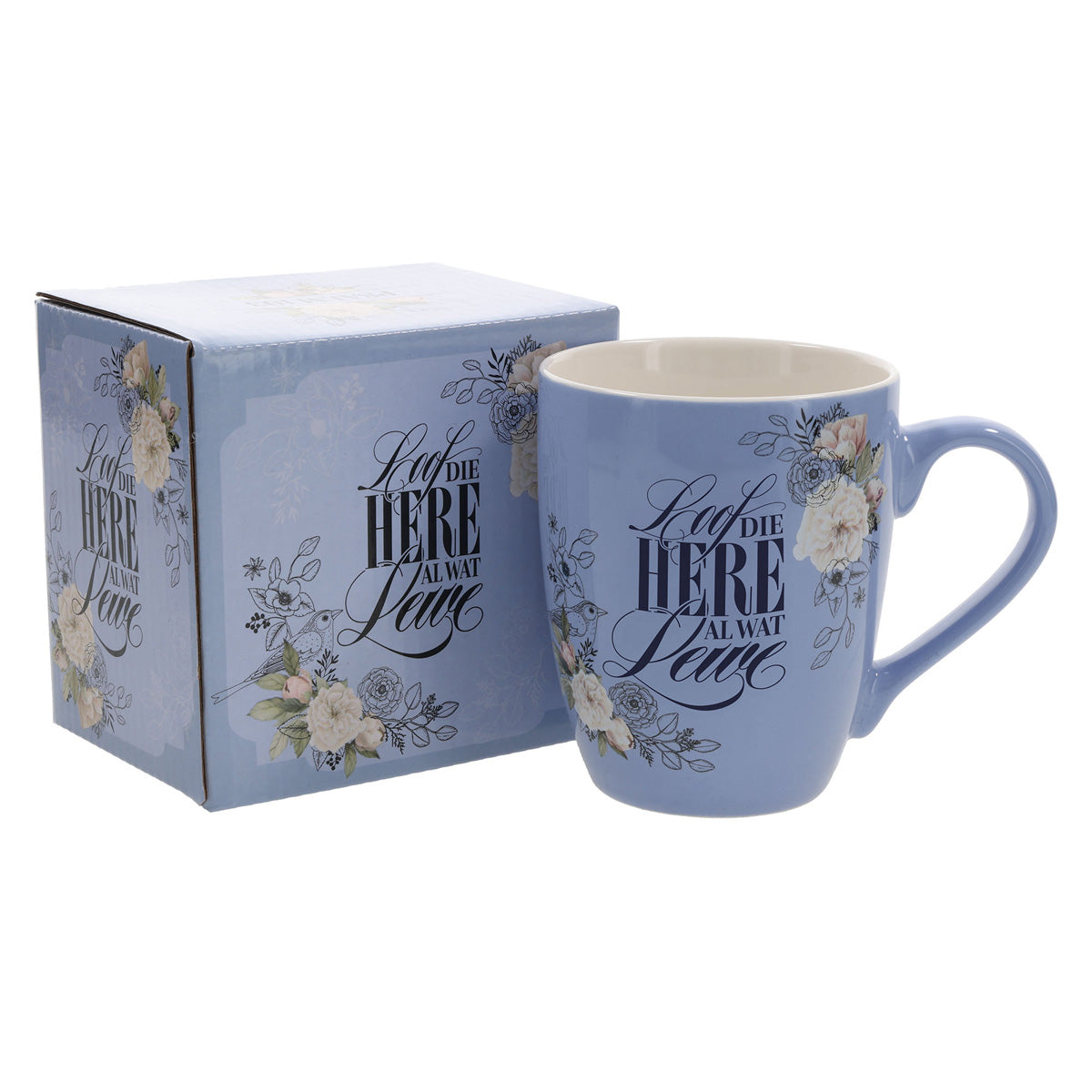 Loof die Here Al Wat Lewe Afrikaans Ceramic Mug